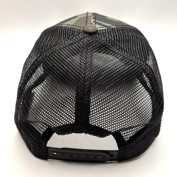 MOOG Auto Parts Camouflage Hat Cap Mesh Back Trucker Hat Adjustable Snap Back - Picture 3 of 6